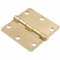 Hillman 3.5 SATIN BRASS RC HINGE 852612